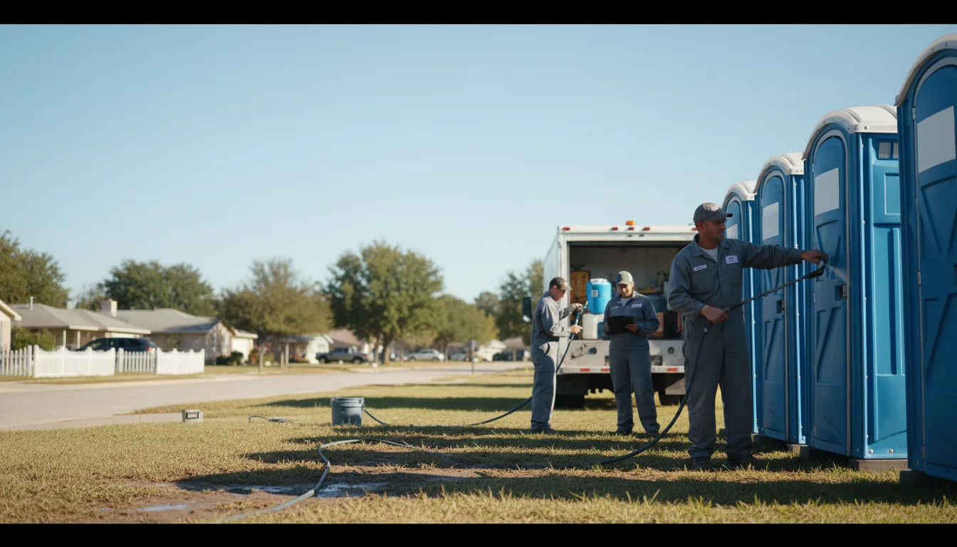 Long-Term Portable Toilet Rental in Yoder, IN near me